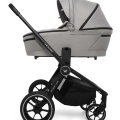 MUUVO Kočík kombinovaný Quick 4.0 Steel grey set 2v1 + KIDDY Evoluna i-size 2 + základňa