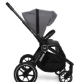 MUUVO Kočík kombinovaný Quick 4.0 Iron graphite set 2v1 + KIDDY Evoluna i-size 2 + základňa