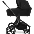 MUUVO Kočík kombinovaný Quick 4.0 Classic black set 2v1 + KIDDY Evoluna i-size 2 + základňa