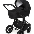 MUUVO Kočík kombinovaný Quick 4.0 Classic black set 2v1 + KIDDY Evoluna i-size 2 + základňa