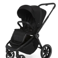 MUUVO Kočík kombinovaný Quick 4.0 Classic black set 2v1 + KIDDY Evoluna i-size 2 + základňa