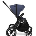 MUUVO Kočík kombinovaný Quick 4.0 Azure blue set 2v1 + KIDDY Evoluna i-size 2 + základňa