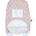 MOTHERHOOD Vak spací s nohavicami a vreckom Pink Classics 1-1,5r 2 tog