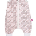 MOTHERHOOD Vak spací mušelínový s nohavicami Pink Classics 12-18m 0,5 tog