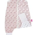 MOTHERHOOD Vak spací mušelínový s nohavicami Pink Classics 12-18m 0,5 tog