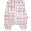 MOTHERHOOD Vak spací mušelínový s nohavicami Pink Classics 12-18m 0,5 tog