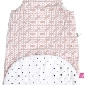 MOTHERHOOD Vak spací 2v1 Zip-a-Round Pink Classics new 3-18 m 2 tog