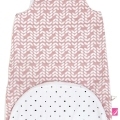 MOTHERHOOD Vak spací 2v1 ZIP-A-Round Beige mušelínový Pink Classics 3-18m 0,5 tog