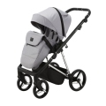 ADAMEX Kočík kombinovaný Quantum Special Edition Grey/Silver + KIDDY Evoluna i-size 2 + základňa