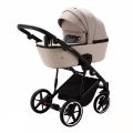 ADAMEX Kočík kombinovaný Mobi New Lux Beige + KIDDY Evoluna i-size 2 + základňa