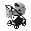 ADAMEX Kočík kombinovaný Blanc Standard Grey + KIDDY Evoluna i-size 2 + základňa