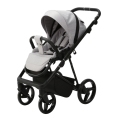 ADAMEX Kočík kombinovaný Blanc Standard Grey + KIDDY Evoluna i-size 2 + základňa