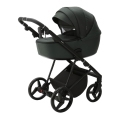 ADAMEX Kočík kombinovaný Blanc Standard Dark green + KIDDY Evoluna i-size 2 + základňa