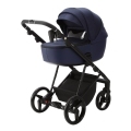 ADAMEX Kočík kombinovaný Blanc Standard Blue + KIDDY Evoluna i-size 2 + základňa