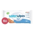 6x WATERWIPES Vlhčené obrúsky bez obsahu plastov 60 ks ( 360 ks )