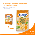 6x SUNAR BIO Chrumky Mrkvové kolieska 45 g