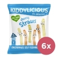 6x KIDDYLICIOUS Tyčinky - so syrovou príchuťou, 12 g