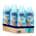 6x CHICCO Aviváž koncentrovaná Sladký Púder 750 ml (6x30 praní)