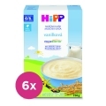 6x HiPP Kaša mliečna prvá PRAEBIOTIK® pre dojčatá vanilková od uk. 4.-6. mesiaca, 250 g