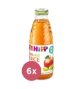 6x HiPP BIO Jablkovo - hroznová šťava 500 ml