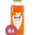 6x HiPP 100 % Bio Juice Mrková šťava