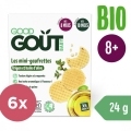 6x GOOD GOUT BIO Wafle s oreganom a olivovým olejom (24 g), 8m+