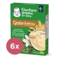 6x GERBER Organic Kaša nemliečna s príchuťou vanilky 200 g​