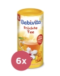 6x BEBIVITA Ovocný čaj - instantný 200 g