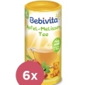 6x BEBIVITA Jablkovo-medovkový čaj (200 g) - instantný