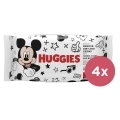 4x HUGGIES® Obrúsky vlhčené Mickey Mouse 56 ks