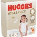 4x HUGGIES® Plienky jednorázové Extra Care 5 (12-17 kg) 28 ks