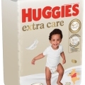 4x HUGGIES® Plienky jednorázové Extra Care 4 (8-14 kg) 33 ks