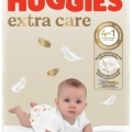 4x HUGGIES® Plienky jednorázové Extra Care 3 (6-10 kg) 40 ks