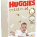 4x HUGGIES® Plienky jednorázové Extra Care 3 (6-10 kg) 40 ks