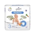 4x BELLA HAPPY Pants Nohavičky plienkové jednorazové 3 Midi (6-11 kg) 26 ks