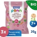 3x SALVEST Põnn BIO Chrumky jahodové 20 g