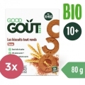 3x GOOD GOUT BIO Kakaové kolieska 80 g