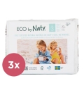 3x ECO BY NATY Plienky jednorazové 3 (4-9 kg) 30 ks