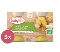 3x BABYBIO Príkrm sladká kukurica 2x 130 g