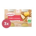 3x BABYBIO Príkrm hruška Williams 2x 130 g