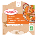 3x BABYBIO Menu dusená zelenina s jahňacím mäsom 230 g