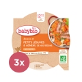 3x BABYBIO Menu dusená zelenina s jahňacím mäsom 230 g