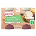 3x BABYBIO Brassé z ovseného mlieka banán čučoriedka 2x 130 g