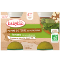 3x 2xBABYBIO Zemiaky so špenátom 2x 130 g