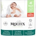 2x MOLTEX Pure&Nature Nohavičky plienkové jednorázové 4 Maxi (7-12 kg) 22 ks