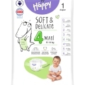 2x BELLA HAPPY Baby Plienky jednorazové Maxi Box 8-14 kg 62 ks