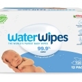 12x WATERWIPES Vlhčené obrúsky bez obsahu plastov 60 ks ( 720 ks )