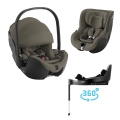 Autosedačka set Baby-Safe Pro + Vario Base 5Z + autosedačka Dualfix 5z Lux, Urban Olive