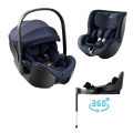 Autosedačka set Baby-Safe Pro + Vario Base 5Z + autosedačka Dualfix 5z Style, Night Blue Style