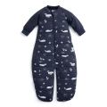 ERGOPOUCH Vak a overal na spanie 2v1 organická bavlna Suit Whale 8-24 m, 8-14 kg, 2,5 tog